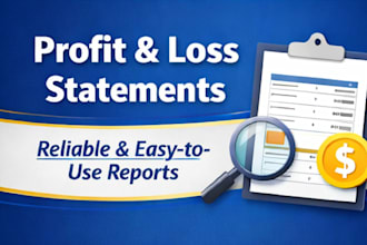 prepare professional and accurate profit or loss