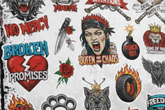 do 3d sticker designing