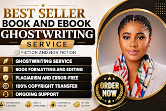 be non fiction ghostwriter, memoir ghost book writer, amazon kdp ebook writer