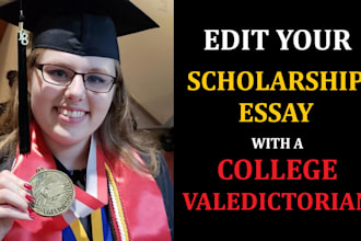 edit your scholarship essay