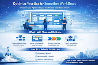 clean and optimize jira workflows sprints automation and task flow