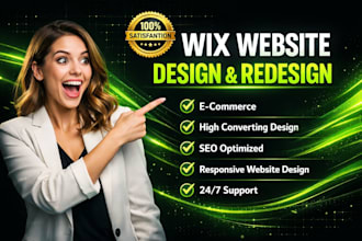 create wix website redesign wix studio design development landing page wix blog