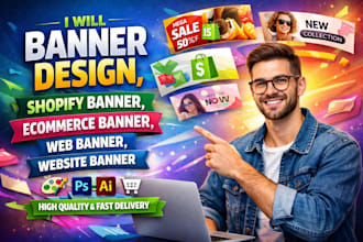 banner design shopify banner ecommerce banner web banner website banner