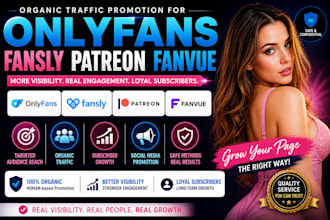 do ai fanvue promotion, onlyfans page, fansly adult web promotion