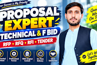 rfp rfq and winning tender proposal expert