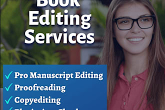 developmental edit, proofread, line edit, polish your manuscript novel thriller