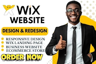 design wix website, redesign wix website, wix online store expert