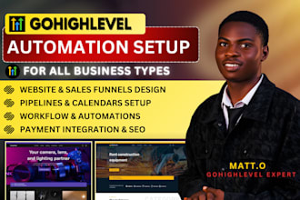 be your gohighlevel workflows, ghl automation setup, ghl sales funnel expert