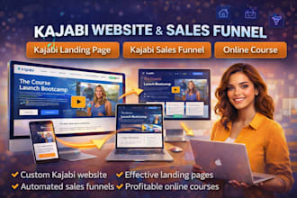 kajabi sales website kajabi landing page kajabi online course sales funnel