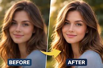 professionally enhance, restore, unblur, sharpen, and upscale low quality photos