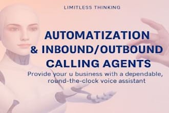 develop ai agent for inbound and outbound calling