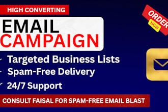 send 79k bulk emails, email blast and email marketing campaign to inbox