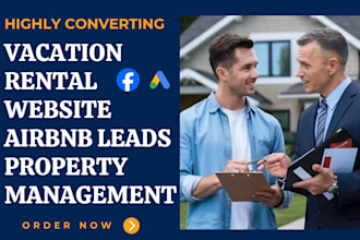 build vacation rental website airbnb host listing leads rental booking website