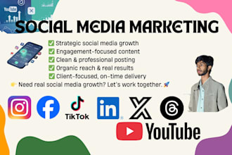 be your social media marketing and instagram growth expert