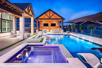 3d landscape rendering for backyard landscape design, 3d pergola, pool design