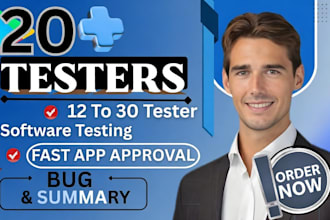 provide 12 testers or 20 app testers closed testing google play console testing