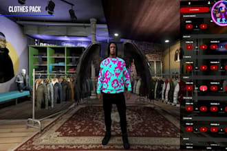 do custom fivem clothing gang mc kuttes police eup car livery ped vest chain gta