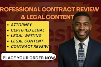 review, edit, and improve contracts with professional legal accuracy