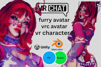 custom vrchat avatar, vrc avatar, furry avatar, furry nsfw, vr character