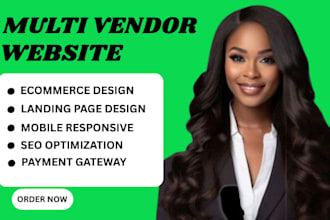 build multi vendor ecommerce marketplace website or multivendor website