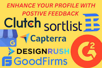 boost clutch g2 capterra goodfirm sortlist upcity designrush gmb orm