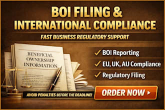 prepare boi filing and international business compliance fast