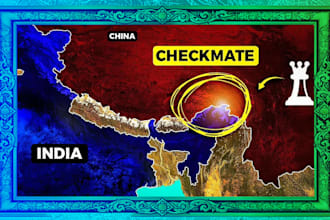 design professional 3d map documentary thumbnails in 1hour