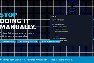 create any automation script
