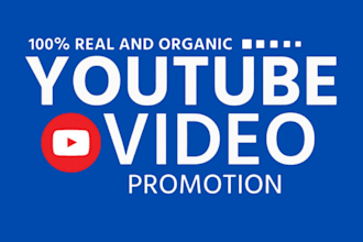 do organic youtube video promotion