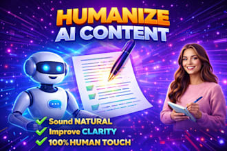 humanize ai generated text and rewrite it naturally