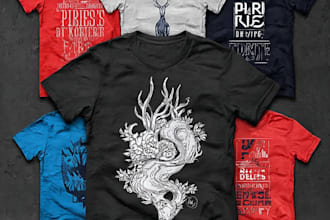 make custom logo t shirt design