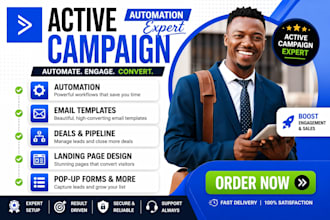 setup activecampaign automation and email marketing campaigns