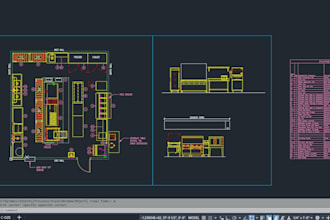 design 2d and 3d commercial kitchen equipment layouts meps and renders