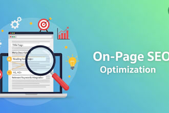 provide onpage SEO services to optimize web pages