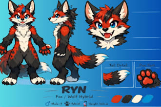 create furry reference sheet  nsfw ref sheet furry ref sheet oc anthro character