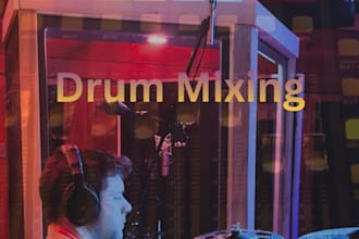 professionally mix your drums for punch, clarity, and impact