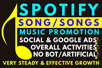 do spotify music promotion, music promotion
