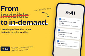 optimize your linkedin profile in english or spanish for recruiters