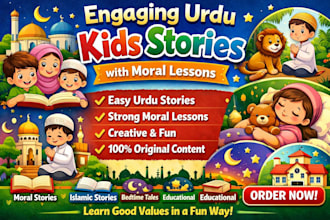 write urdu kids stories with moral lessons