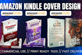 design professional nonfiction and kindle ebook cover for amazon KDP