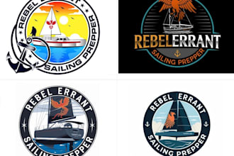 design high quality sailing logo with creative concepts