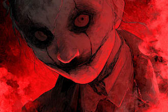 horror and fantasy horror character,or horror character