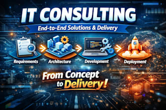 provide IT consulting, end to end solutions and delivery