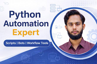 build custom script, automation bot and web scraper