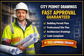prepare professional city permit drawings for fast approval