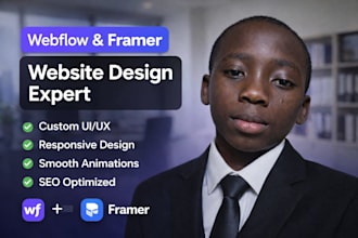 webflow design  developmentframer website design figma to webflow website