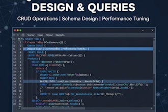 create sql server database and write sql queries