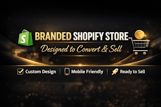 build a premium shopify store for your brand