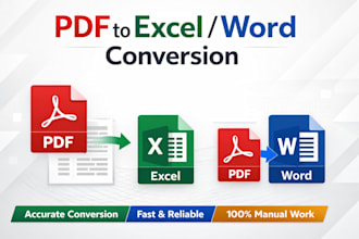 convert PDF to word and scan pdf to excel