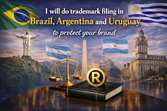 do trademark filing in brazil argentina and uruguay to protect your brand